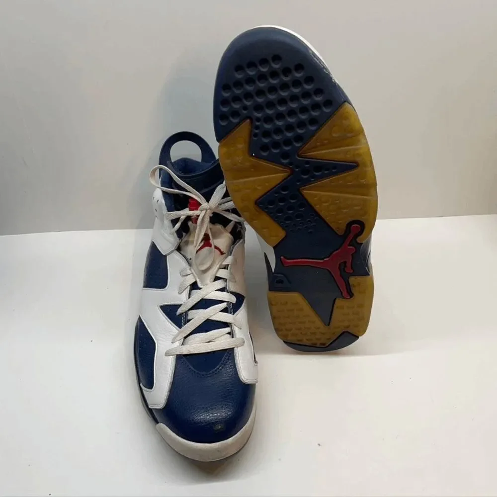 Size 13 - Jordan 6 Retro Olympic 2012 NO INSOLES‎ NO BOX
